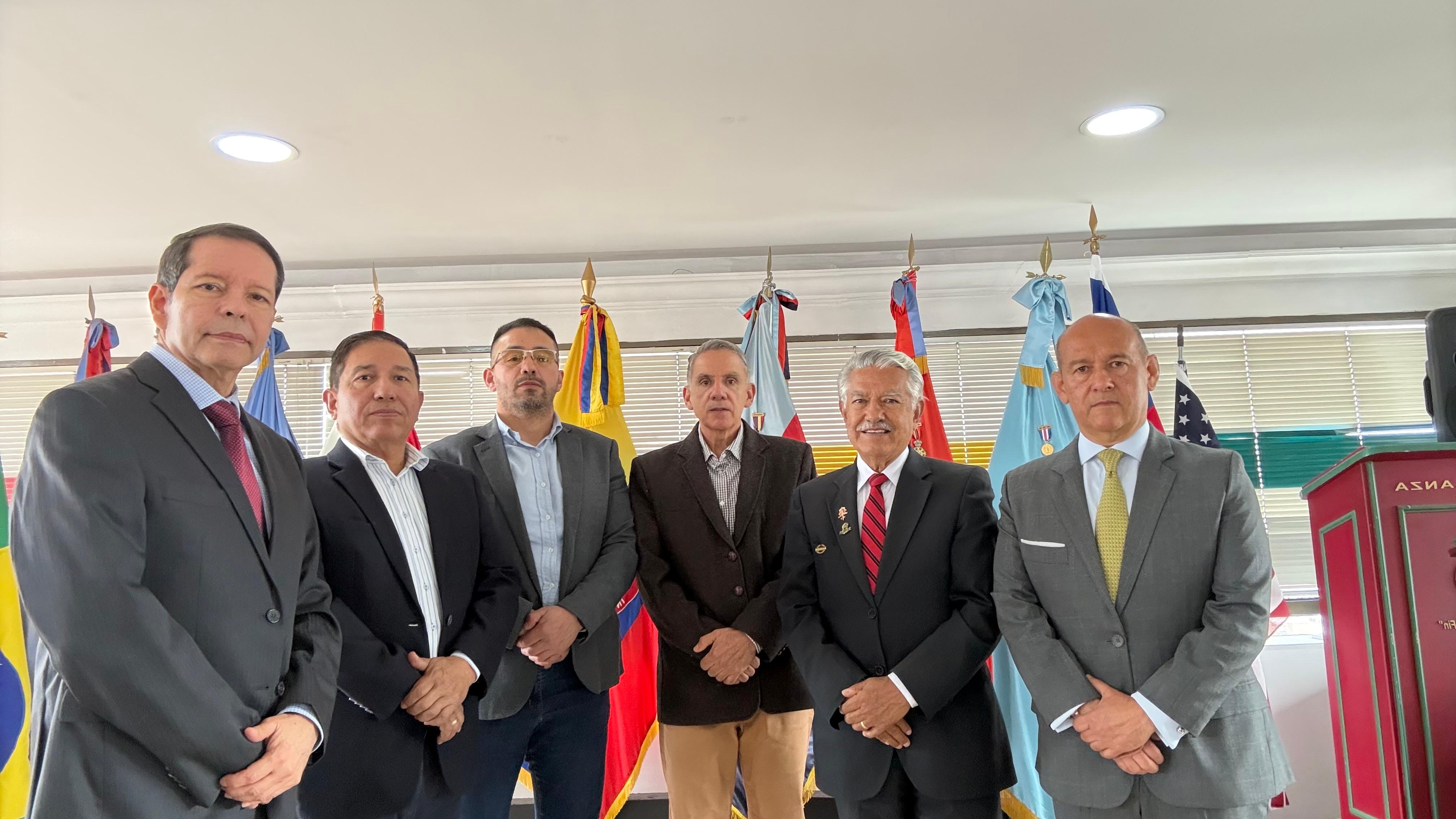 17 feb. Coroneles asistentes presenciales para el acta de intención creación CUERPO DE CORONELES (integrada por 19 oficiales) en Interlanza